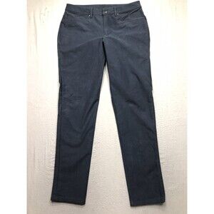 LULULEMON ABC Pant Men 34x33 Blue Slim Fit Utilitech Abrasion Chino LM5ABOS